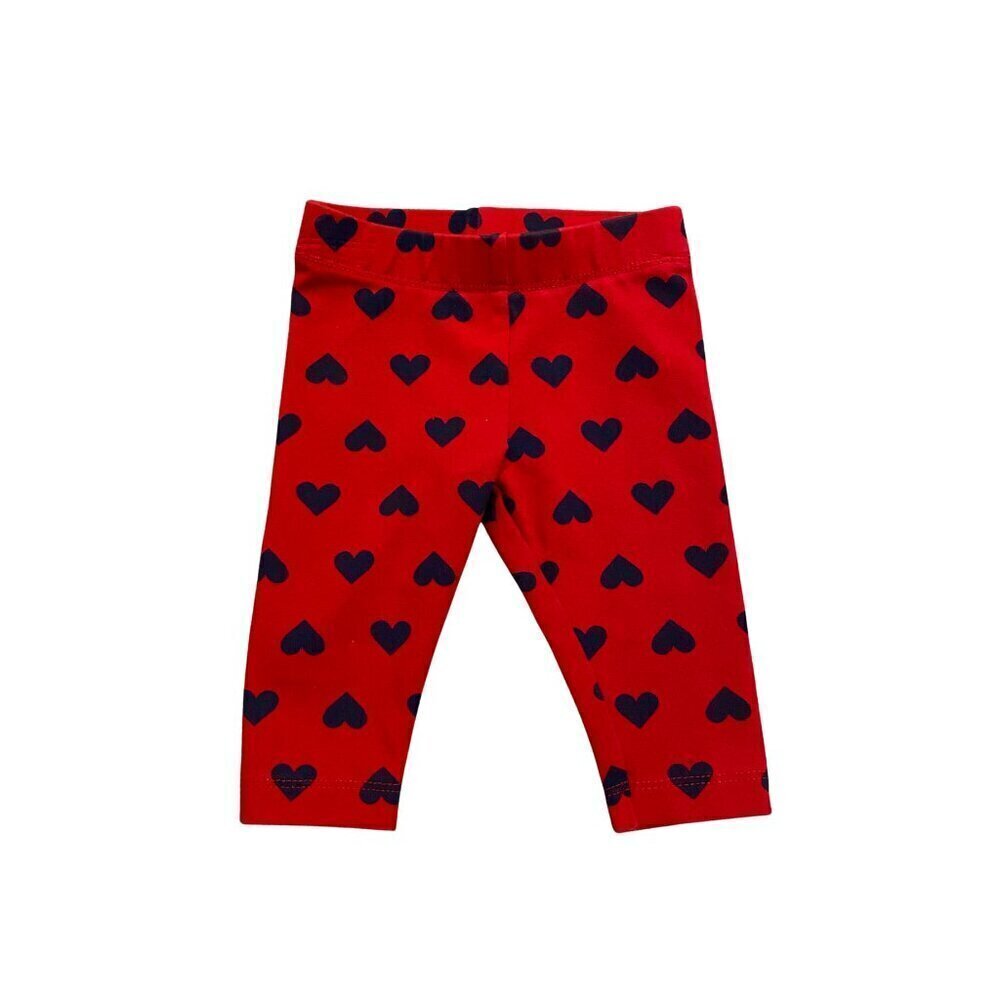 Primary Baby Girl's Heart Leggings - Size 0-3 months - Like New!